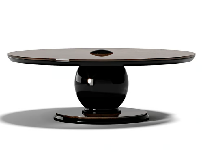 KOVAL T - Round wooden high side table _ Capital Collection